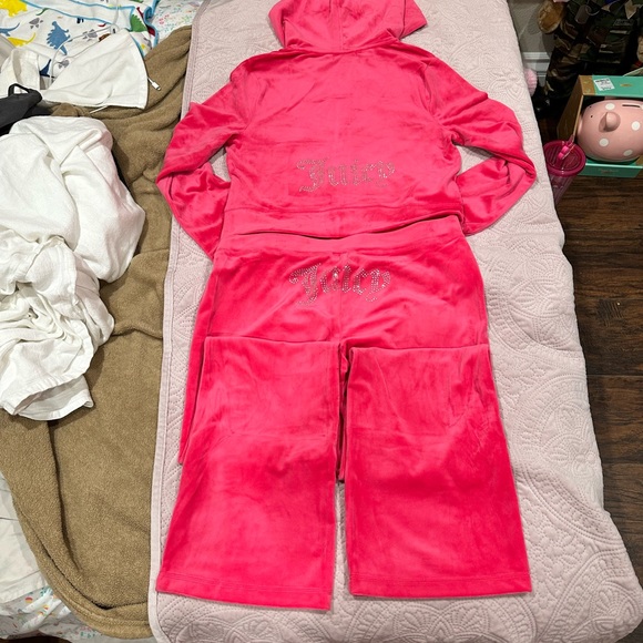 Bling Juicy Couture Veloure Tracksuit - Picture 6 of 11